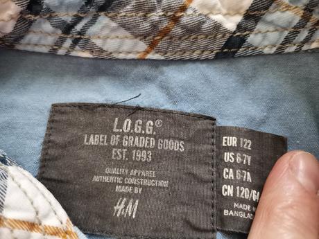 Košeľa, h&m,122