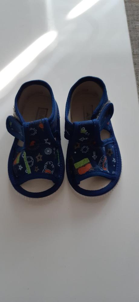 Prvé detske papučky, rak,18