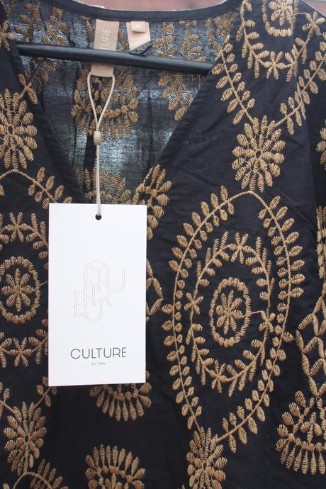 Nádherné šaty culture z čistej bavlny, m
