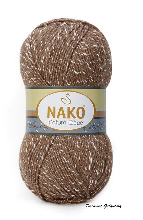 Priadza natural bebe - rôzne farebné odtiene, 