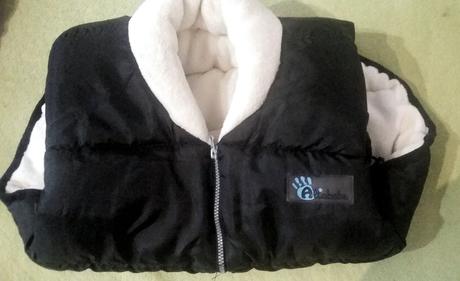 Hrubý teplučký kabát pre psíka, 