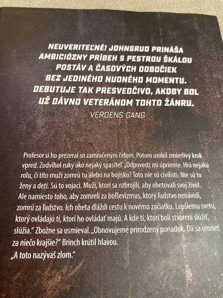 Napínavá kniha viedenské bratstvo ingar johnsrud, 