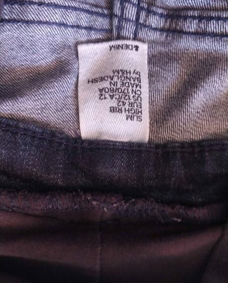 Tehotenské nohavice, h&m,38