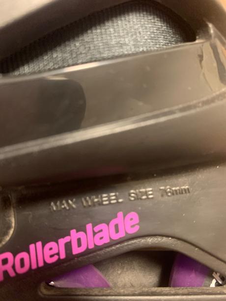 Dievčenské inline korčule rollerblade nastavitelné, rollerblade,38