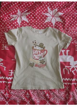 Tričko vianočné, gate,164