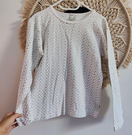 Tričko so striebornými srdiečkami, pepco,158