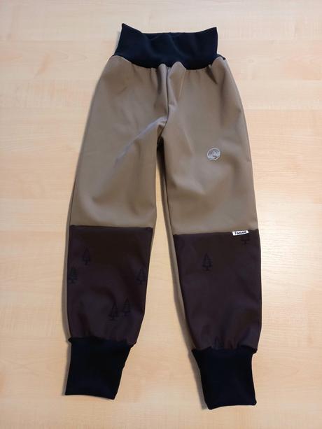 Detské softshellové nohavice, 110