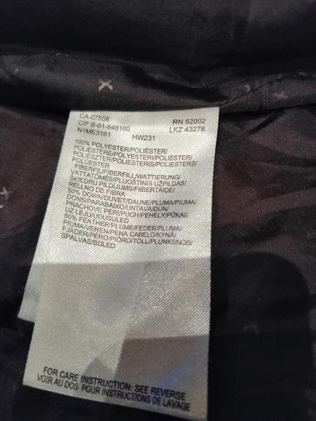 Luxus bunda kabát mexx v32,158 cca od 12r,páperová, mexx,158