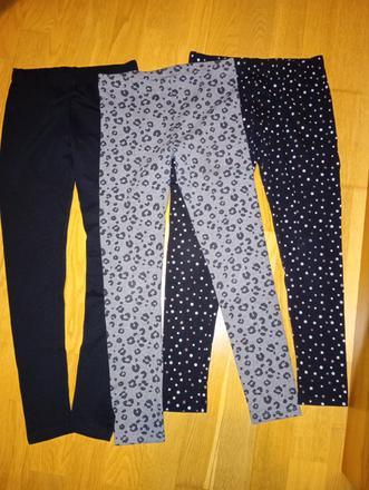 2x legíny 134/140, 134