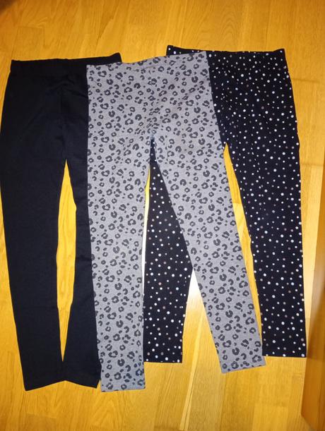 2x legíny 134/140, 134