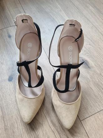 Telovo čierne lodičky 36, 36