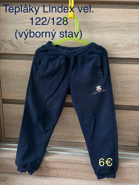 Tepláky lindex veľ. 122/128, lindex,122
