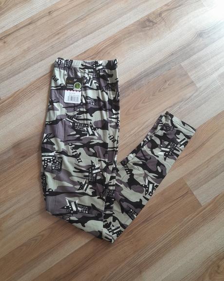 Super pružné bambusové legíny, l / m / s