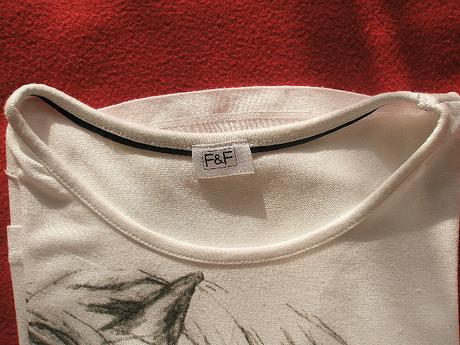 Tričko s koníkmi zn. f&f 7-8r. veľ. 128, f&f,128