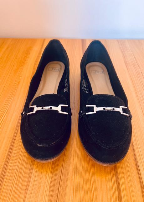 Čierne mokasíny, 37, f&f, f&f,37