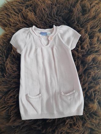 Detské upletove šaty 86/92, lupilu,86