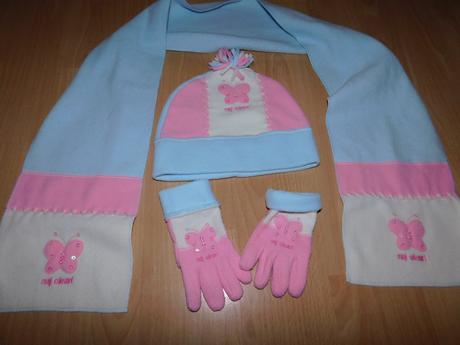 Čiapka ,šal,rukavice 54, bambino,116