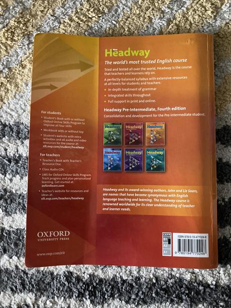 New headway pre-intermediate student's book, 