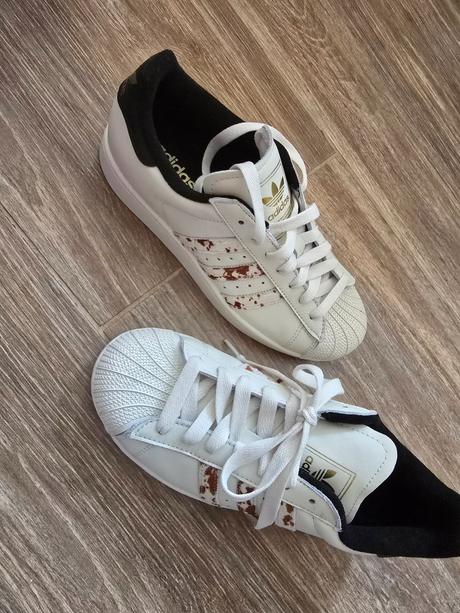 Kožené tenisky adidas originals superstar 40 2/3, adidas,40