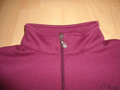 Vínová dámska mikina, s