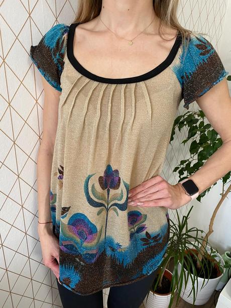 Elegantné tehotenské tricko, l