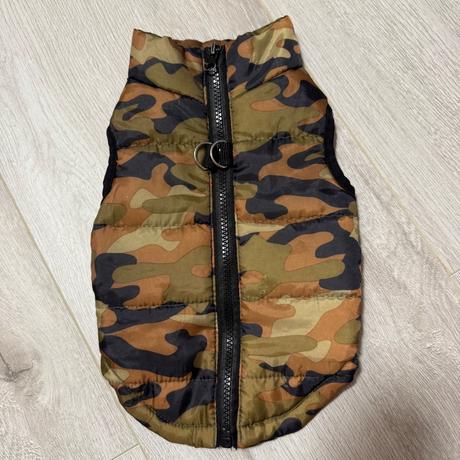 Maskáčová bunda pre psíka, 