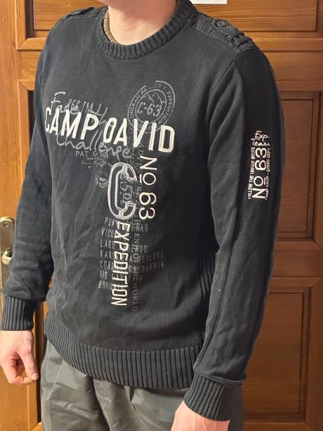 Pánsky sveter camp david, l