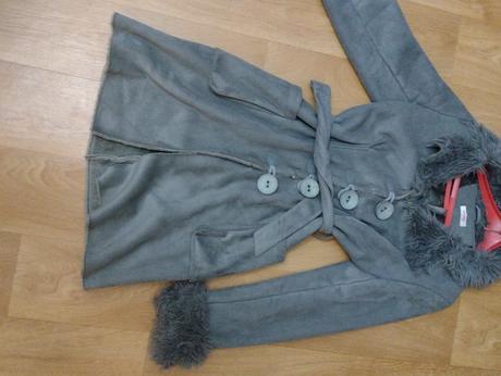 Kožúšok kabátik, orsay,s