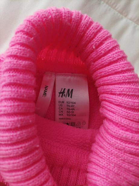 Nákrčník h&m v. 92/104, h&m,104