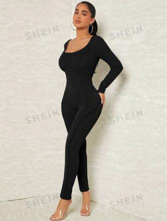 Čierny nový overal, s