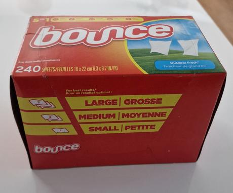 Obrúsky do sušičky bounce, 240 ks, 