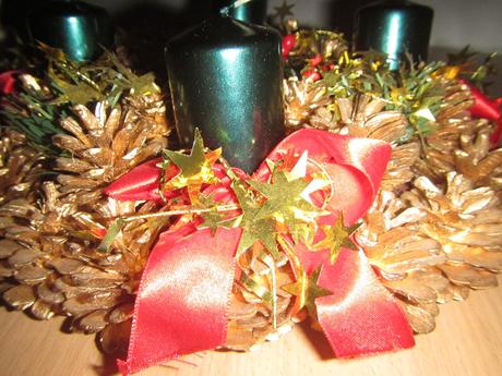 Adventny vianocny veniec ,