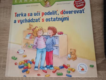 Kniha- terka sa učí podeliť, dôverovať a vychádzať, 