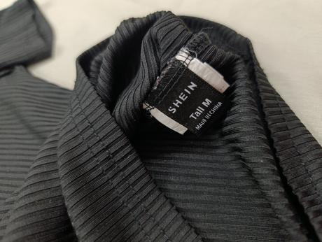 Shein čierne tričko, m