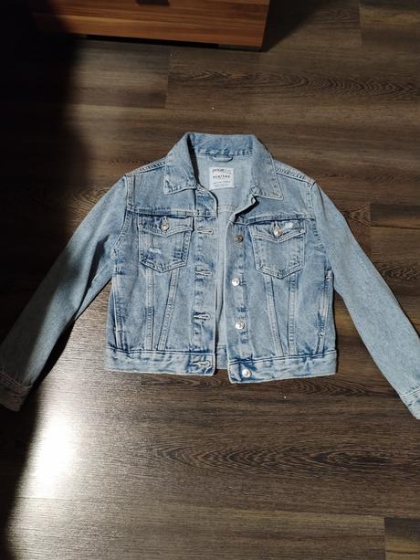 Riflová bunda 134/140, 134