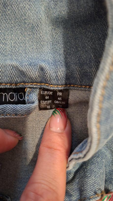 Damska riflová bunda xl, esmara,xl