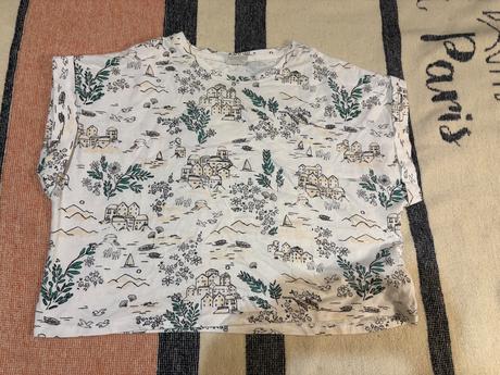 Oversize tricko, zara,164