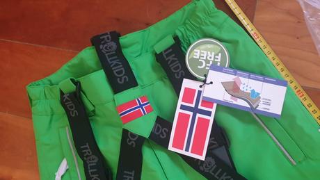 Lyžiarske nohavice, trollkids,152