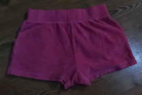 Šortky ružové frote 10-12r., 146