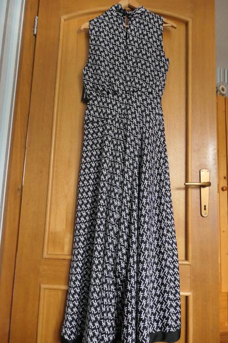 Karl lagerfeld monogram luxusne damske maxisaty, m