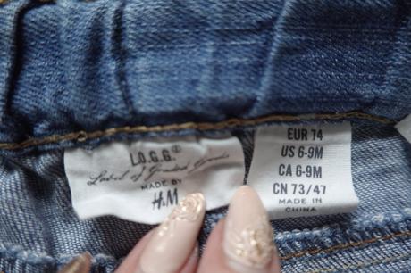 Riflové kraťasky h&m, h&m,74