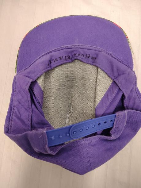 Fialová šiltovka farebný motív wild jungle, č. 508,