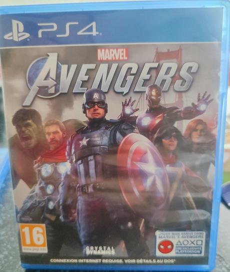 Hra na ps4 marvel avengers, 