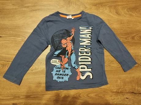 Tričko s dlhým rukávom zn. marvel v. 110, marvel,110