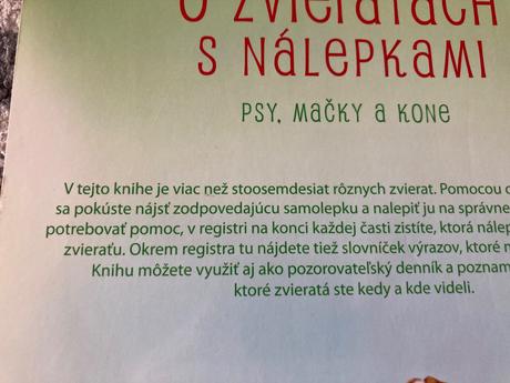 Kniha o zvieratách s nálepkami (2009),
