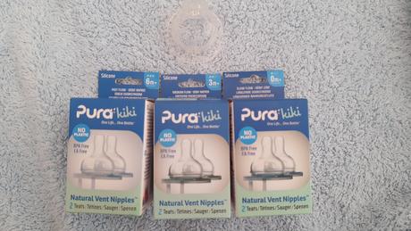 Pura silikonove antikolikove cumle na fľašu, pura