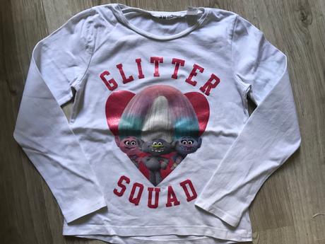 Tričko troll 6-8 rokov, h&m,128