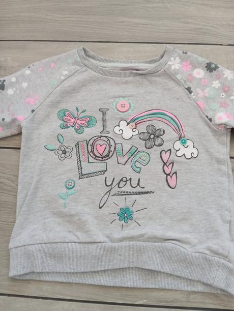 3x mikina 98/104, f&f,98