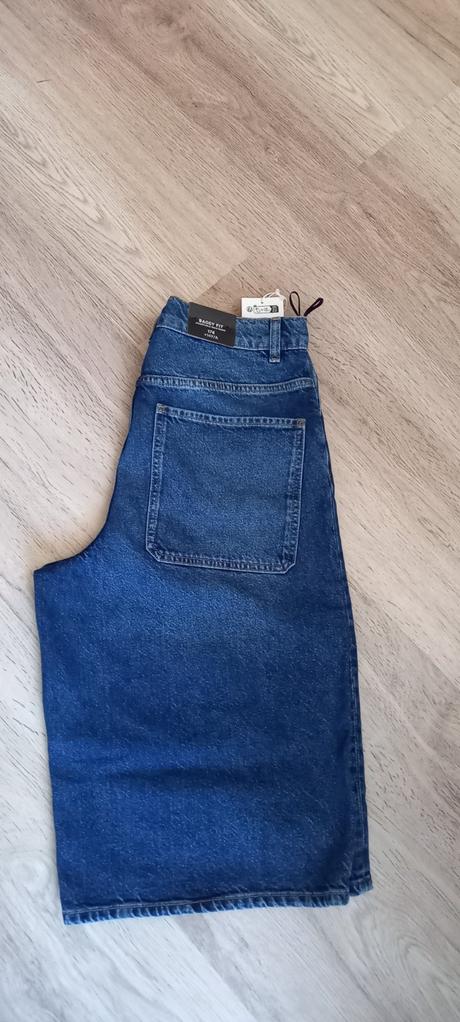 Rifľové kraťasy baggy style, c&a,176