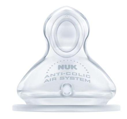 Nuk first choice + cumlík silikón, veľkosť 2 (0-6m, nuk